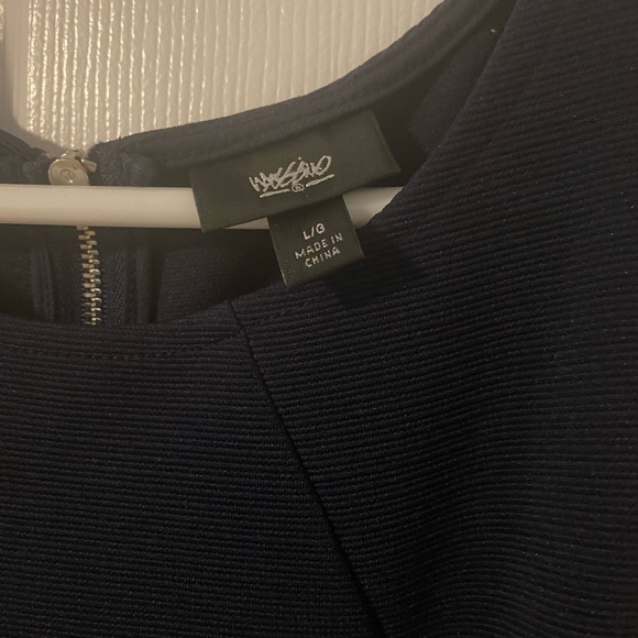 Short navy and black dress from Target. Size large. - Picture 2 of 3